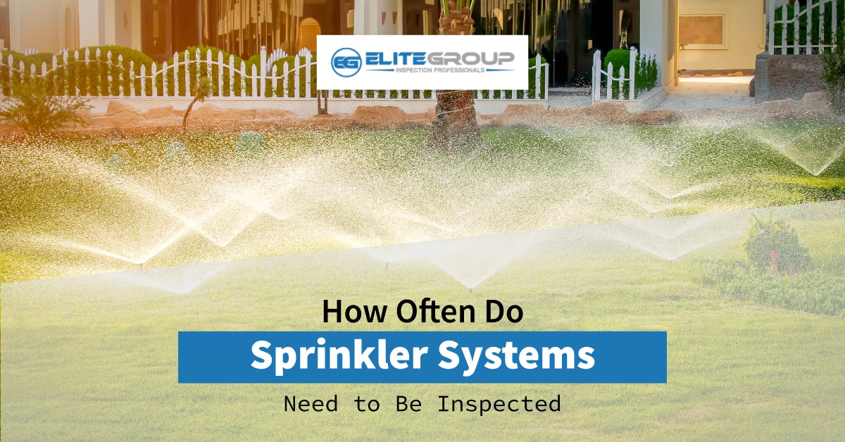 how often do sprinkler systems need to be inspected