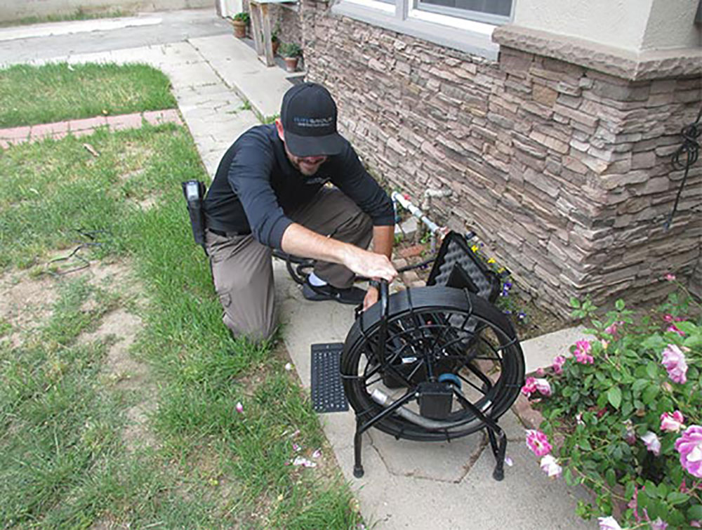 sewer scope inspection