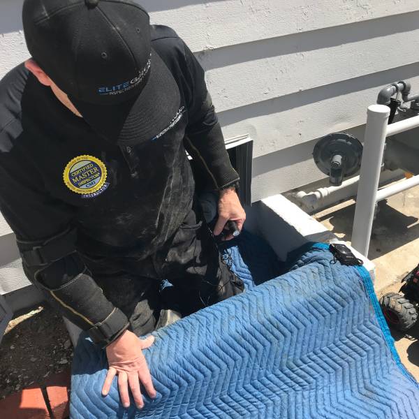 residential basement crawl space inspection